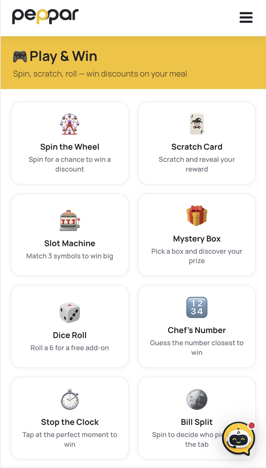 Rewards on Peppar